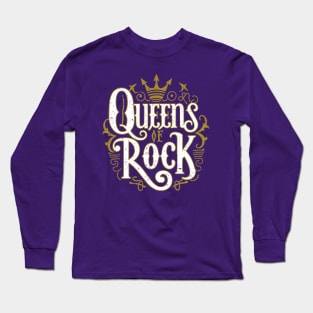 Women Rock! Queens Rock! – January Long Sleeve T-Shirt